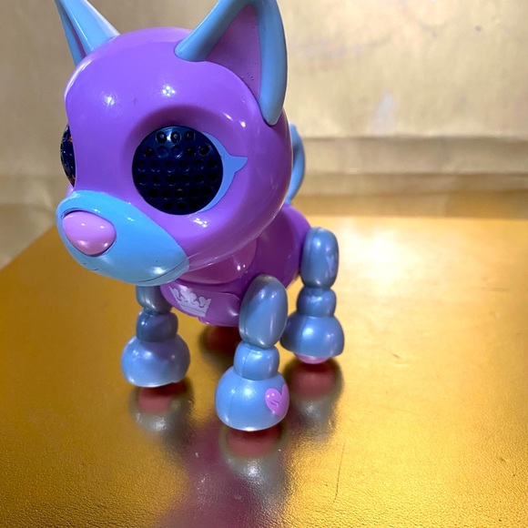 ZOOMER ZUPPS TINY PUPS DUCHESS PINK WITH SOUND & EYES LIGHT UP SPIN-MASTER - Picture 12 of 12